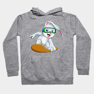 Bunny as Snowboarder with Snowboard Hoodie